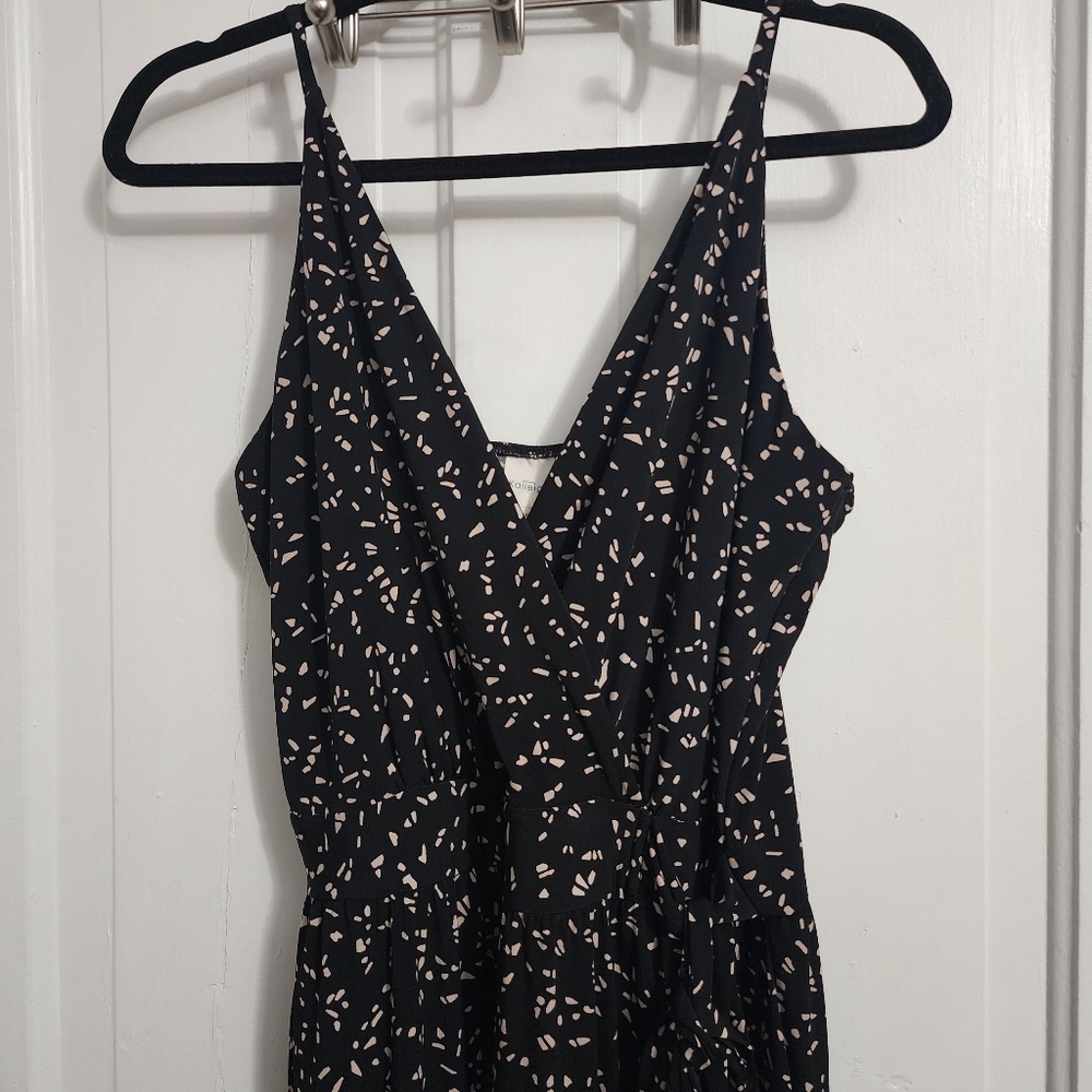 NWT - Kaileigh Black and White Patterned Jumpsuit - Picture 3 of 4